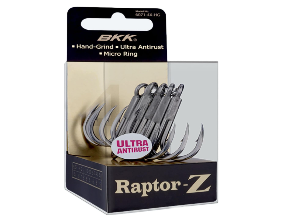 BKK Raptor Z Treble Hooks