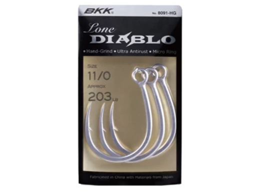 BKK Lone Diablo Single hooks